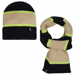 Enfant Tumble N'Dry Accessoires De Mode|Accessoires De Mode|Ensemble Bonnet et Echarpe Rayés |