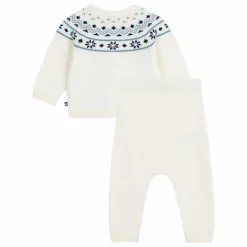 Petit Bateau Ensemble Cardigan et Pantalon Laine |