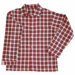 C'est moi qui pilote Ensemble Court Carreaux Tartan | Rouge Best