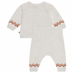 Petit Bateau Ensemble Pull et Pantalon P'tit Cœur Laine |