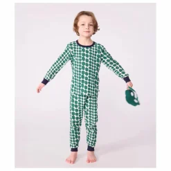 Enfant Petit Bateau Ensemble Pyjama et Masque Crocodile |