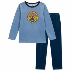 Enfant Petit Bateau Ensemble Pyjama Velours |