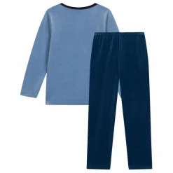 Enfant Petit Bateau Ensemble Pyjama Velours |