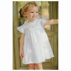 Tartine et Chocolat Ensemble Robe et Bloomer | Blanc Discount