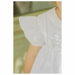 Tartine et Chocolat Ensemble Robe et Bloomer | Blanc Discount