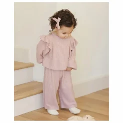 Enfant Quincy Mae Robes, Combinaisons|Bodies, Combinaisons|Ensemble Sweat et Pantalon Maille Bamboo |