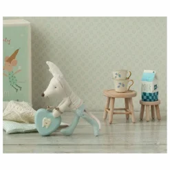 Maileg Maisons De Poupées|Ensemble table et tabouret