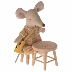 Maileg Maisons De Poupées|Ensemble table et tabouret