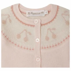 Bonpoint Ensemble Top et Pantalon Jenny Laine et Cachemire | Rose New