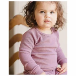 Enfant Quincy Mae Ensemble T-shirt et Jogger Waffle Coton Bio |