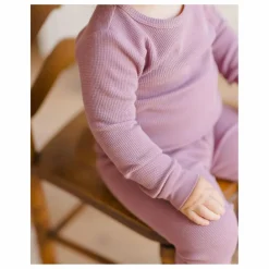 Enfant Quincy Mae Ensemble T-shirt et Jogger Waffle Coton Bio |