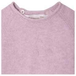 Bonpoint Ensemble T-shirt et Legging Loana Maille Coton Bio | Lilas tLilas