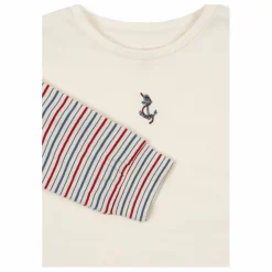 Enfant Konges Sløjd Combinaisons|Bodies, Combinaisons|Ensemble T-shirt et Pantalon Gio Rayé Coton Bio |