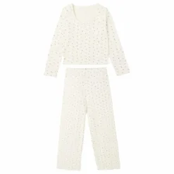 Enfant Rylee + Cru Ensemble T-shirt et Pantalon Côtelé Ditsy |