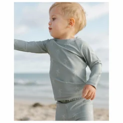 Quincy Mae Ensemble T-shirt et Short Rashguard Finn | Bleu