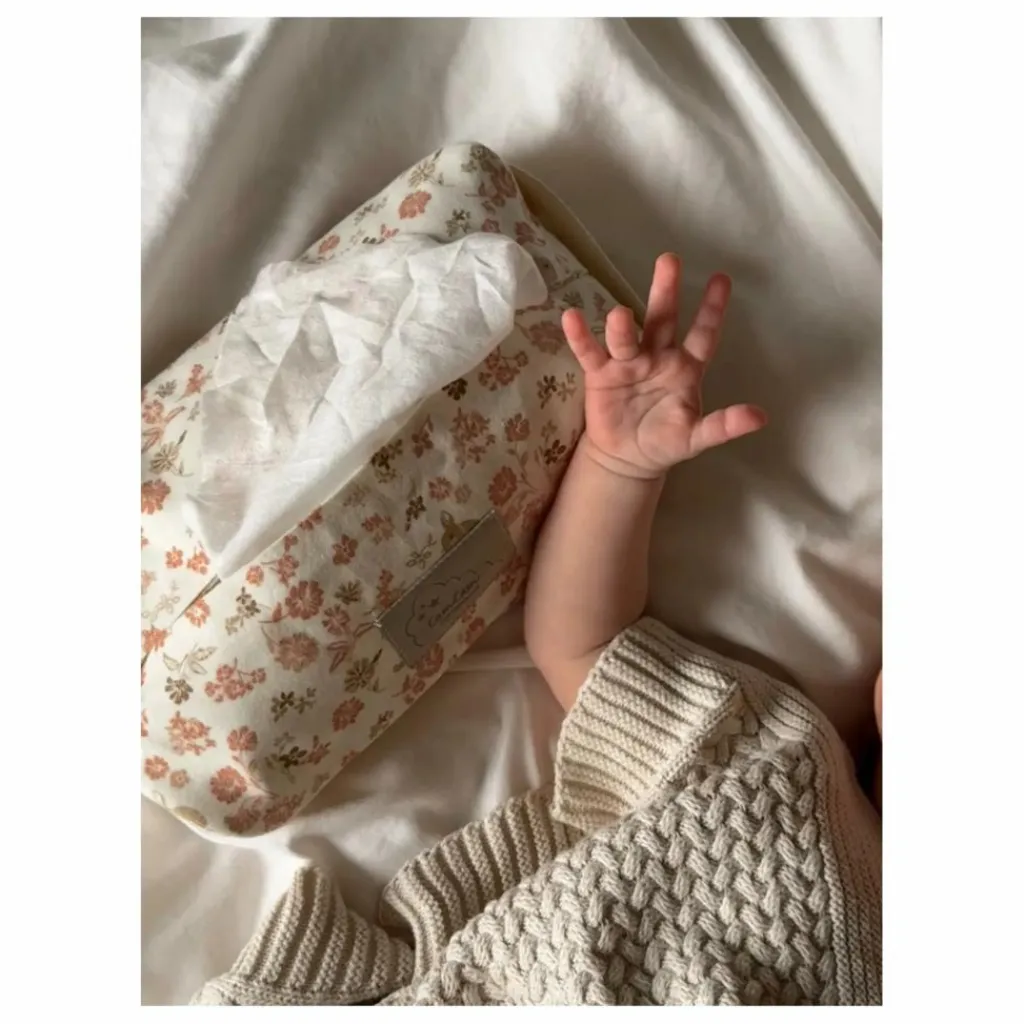 Cam Cam Etui pour lingettes Augusta | Rose pêche Best