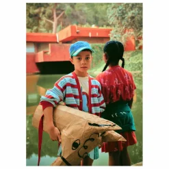 Discount Bobo Choses Exclusivité x Smallable - Robe Coton Bio Cheval Blanc | Terracotta