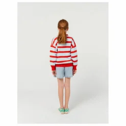 Bobo Choses Exclusivité x Smallable - Cardigan Coton Bio Rayé | Bleu