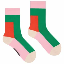 Discount Bobo Choses Exclusivité x Smallable - Chaussettes Color Block | Vert