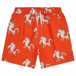 Bobo Choses Exclusivité x Smallable - Short de Bain Cheval Blanc | Terracotta