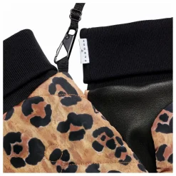 Fudoon Exclusivité X Smallable - Moufles Convertibles Mitaines Léopard | Marron New