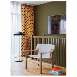 Hay Fauteuil Bernard en chêne et toile, Shane Schneck Naturel Best