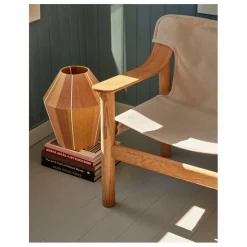 Hay Fauteuil Bernard en chêne et toile, Shane Schneck Naturel Best