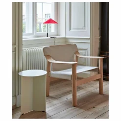 Hay Fauteuil Bernard en chêne et toile, Shane Schneck Naturel Best