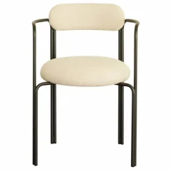 Gabrielle Paris Fauteuil colombe, assise en bouclette |