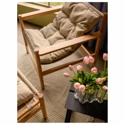 Hübsch Canapés, Fauteuils|Fauteuil et repose-pieds Heritage |