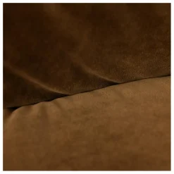 Outlet HKliving Fauteuil lounge en velours Arc | Caramel