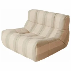 Discount HKliving Fauteuil lounge Lazy | Crème