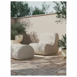 Online Ferm Living Fauteuil outdoor Rouli | Crème