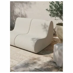 Online Ferm Living Fauteuil outdoor Rouli | Crème