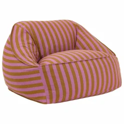 Nobodinoz Fauteuil pouf Ziggy | Rose Clearance