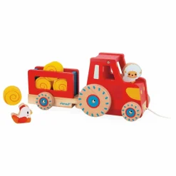 Janod Ferme - Tracteur A Tirer Multicolore Sale