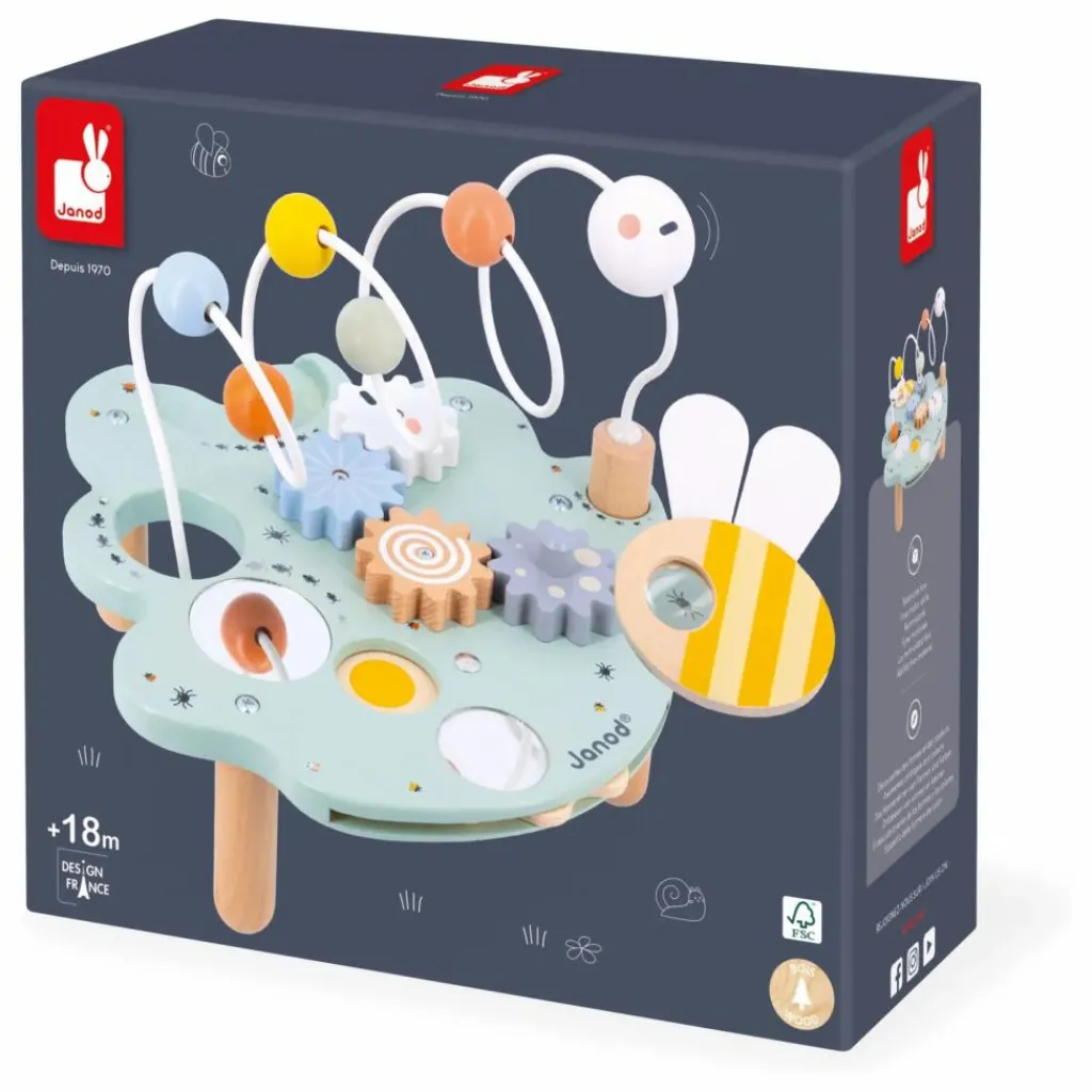 Hot Janod Feuille d'activités Multicolore