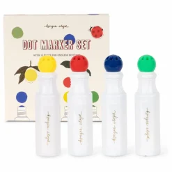 Konges Sløjd Feutres Dots - Set de 4 Multicolore Sale