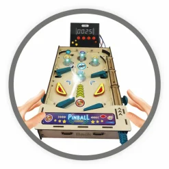 Buki Flipper à construire Multicolore Discount