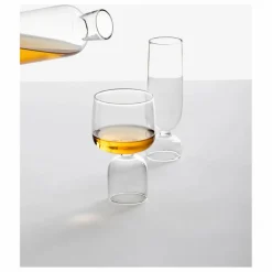 Outlet Ichendorf Milano Flute Kokeshi en borosilicate Transparent
