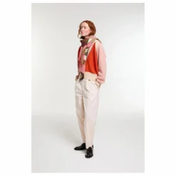 Online Mapoésie Foulard Alchimie Laine | Rose