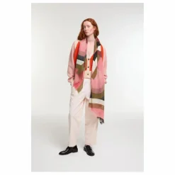 Online Mapoésie Foulard Alchimie Laine | Rose