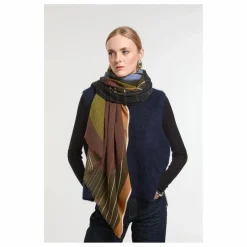 Online Mapoésie Foulard Astre Laine | Vert kaki