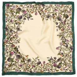 Becksöndergaard Foulard Autumn Blackberry Soie | Ecru Outlet