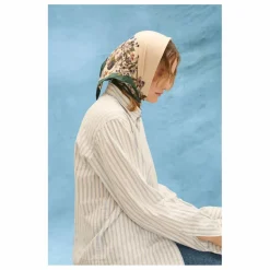 Becksöndergaard Foulard Autumn Blackberry Soie | Ecru Outlet