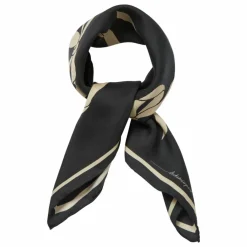 New Becksöndergaard Foulard Bow Sia Soie | Noir