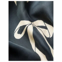 New Becksöndergaard Foulard Bow Sia Soie | Noir