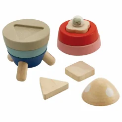 Plan Toys Jouets D'Éveil|Fusée à empiler Tendresse
