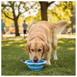 Jampy Gamelle de transport Flower | Bleu ciel Clearance