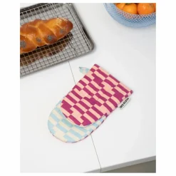 Hot Tarta Gelatina Gant de cuisine en coton bio Berry Jam Multicolore